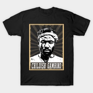 80s Style Childish Gambino T-Shirt